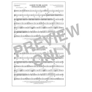 Good to Be Alive (Hallelujah) - Clarinet 2
